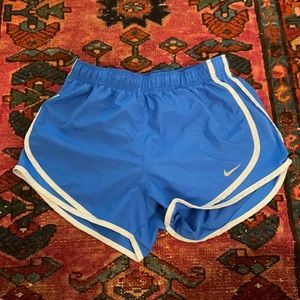 blue nike tempo shorts